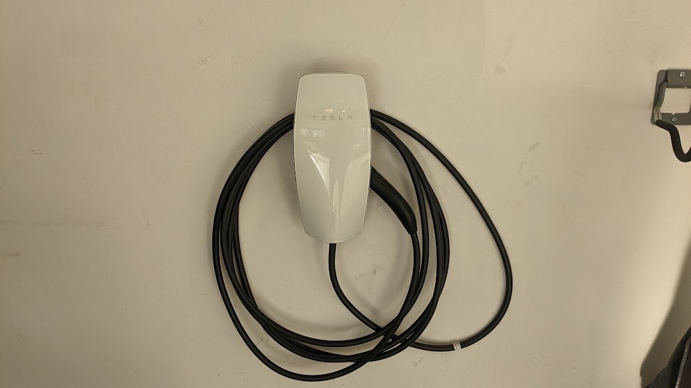 Tesla Wall Connector EV charger installed by Benrishi Electrical